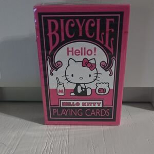 Hello Kitty Pink Playing Cards